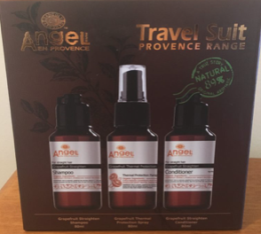 Dancoly Grapefruit Travel Suite for Straight or Chemically Damaged hair