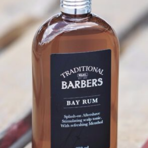 Traditional Barbers Bay Rum Aftershave