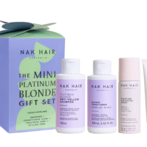 NAK The Mini Platinum Blonde Gift Set for Blonde Hair