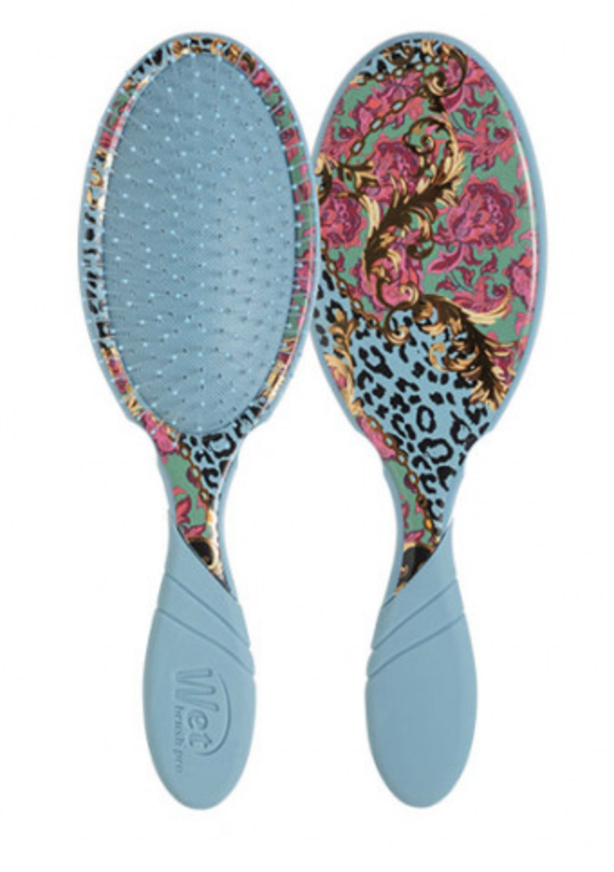 WetBrush Pro Blue Floral Safari Detangler
