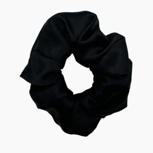 Splash Happy Silk Scrunchie Regular - Black