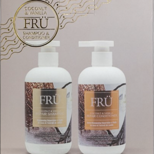 FRÜ Coconut and Vanilla Repair Shampoo & Conditioner Duo Gift Pack